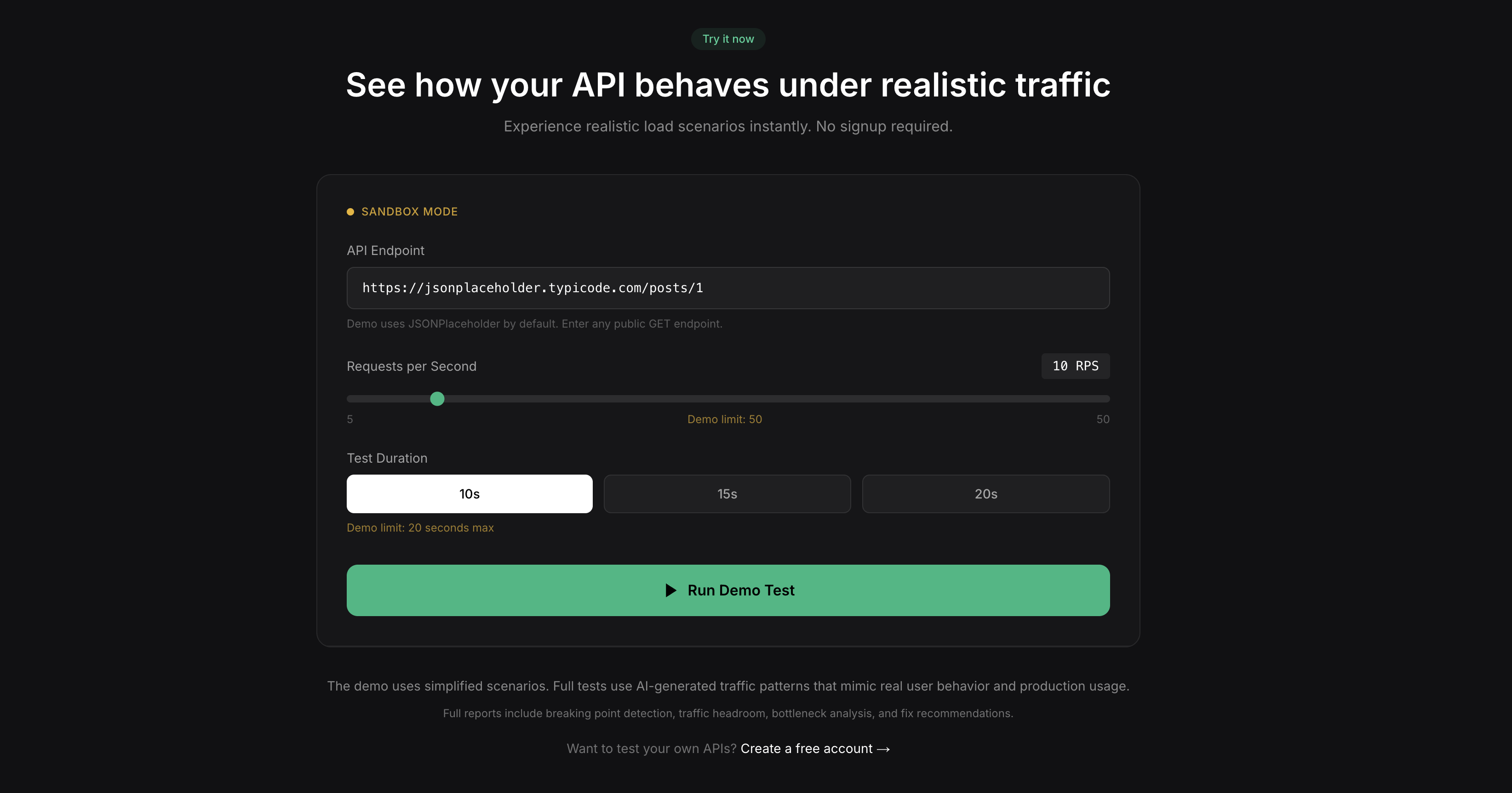 API Stress Lab
